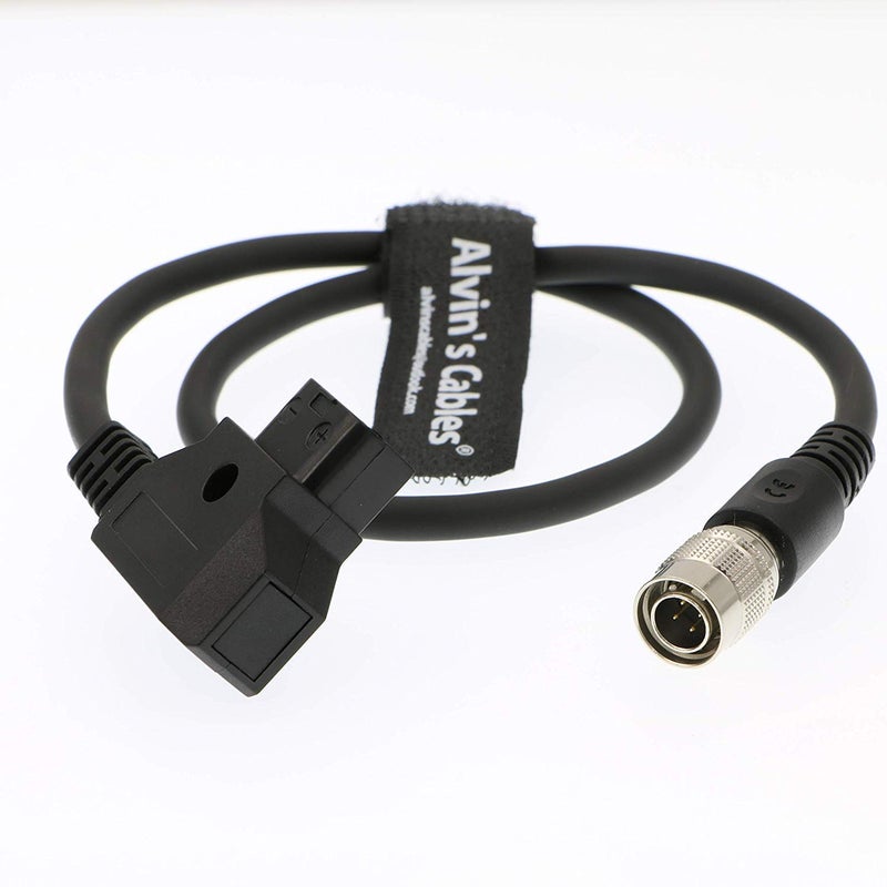 Alvin's Cables Sound Device ZAXCOM Power Cable D Tap to 4 Pin Hirose Male for Zoom F8 - Image 2
